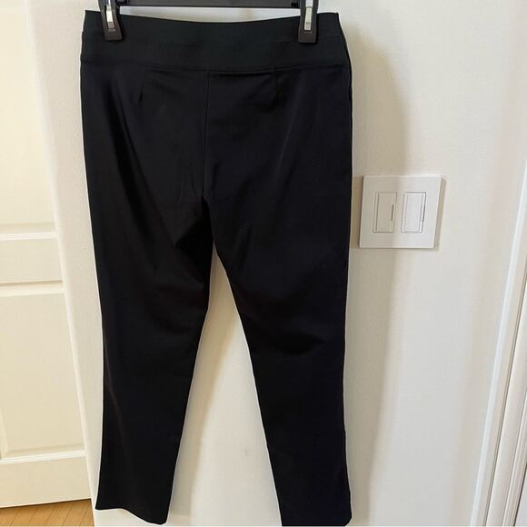 LES COPAINS Casual Slim Tapered Leg Pants In Black S - Picture 8 of 16